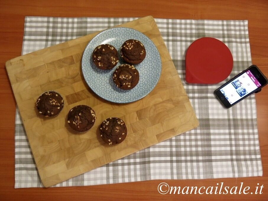 Double chocolate muffins (con drop!)