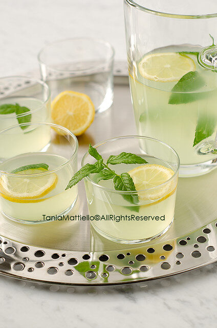 Drink al limone e menta