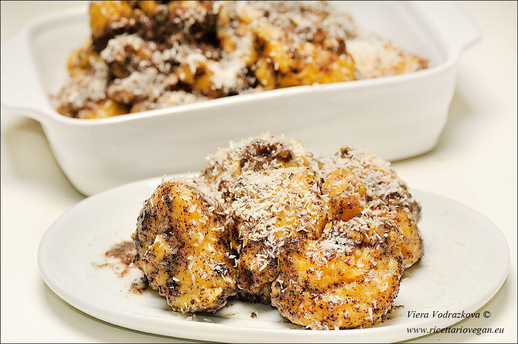Dýňové noky s mákem – gnocchi di zucca con papavero