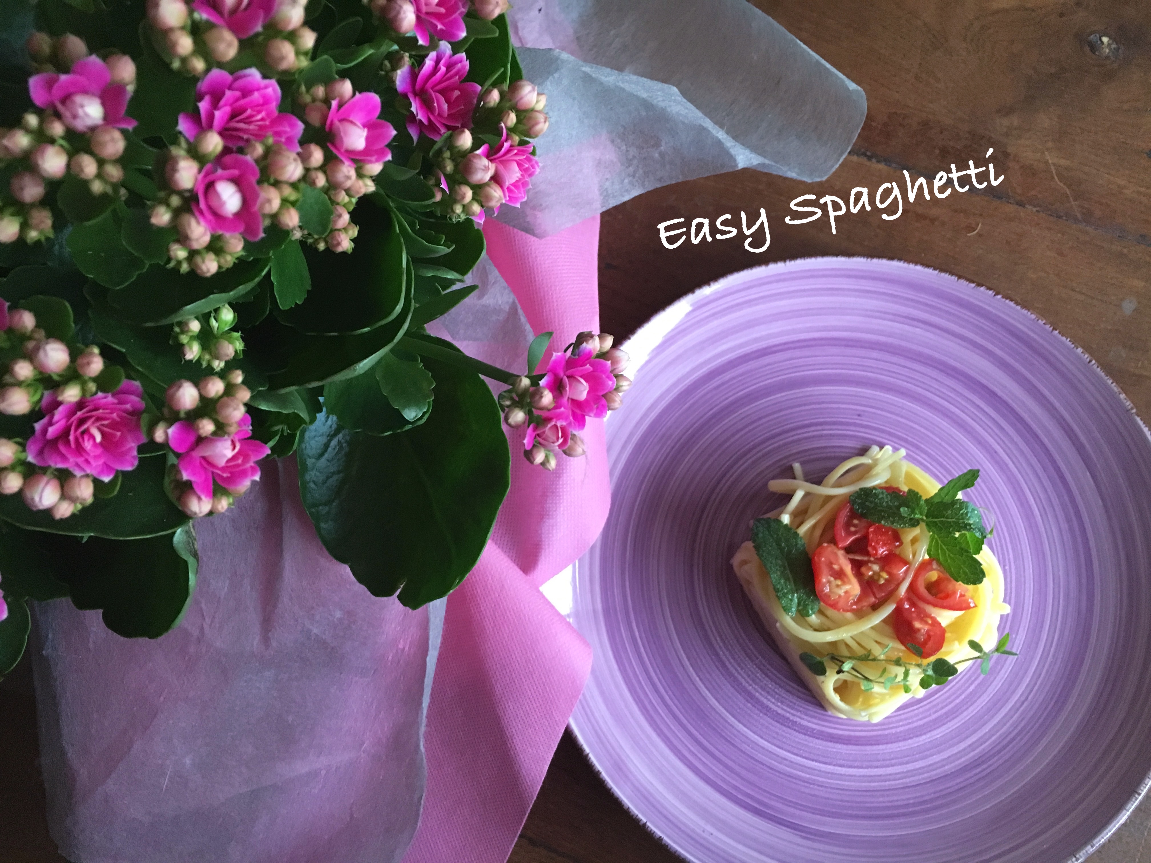 Easy spaghetti per un pranzo veloce!