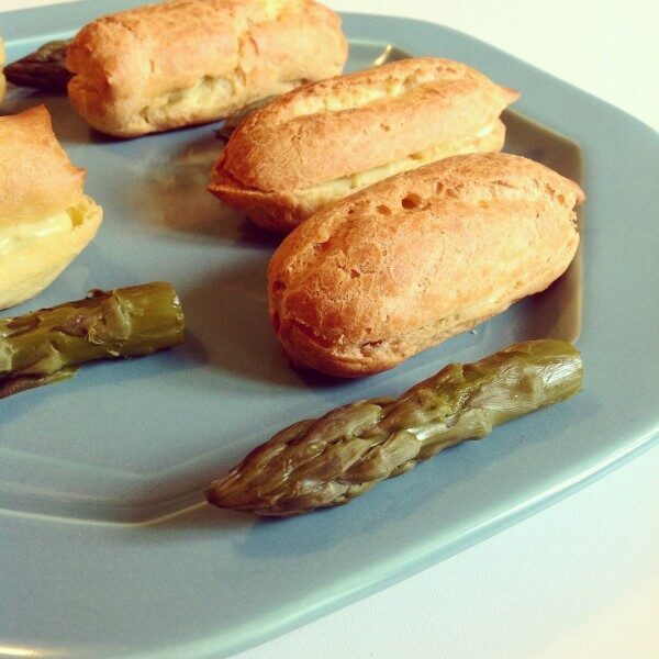 Eclair agli asparagi