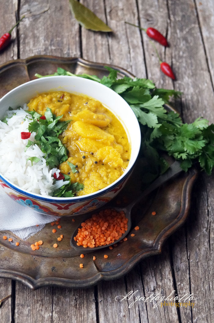 Essenza: aam daal (zuppa indiana di lenticchie e mango)