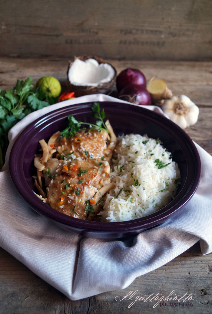 Essenza: pollo al cocco fresco