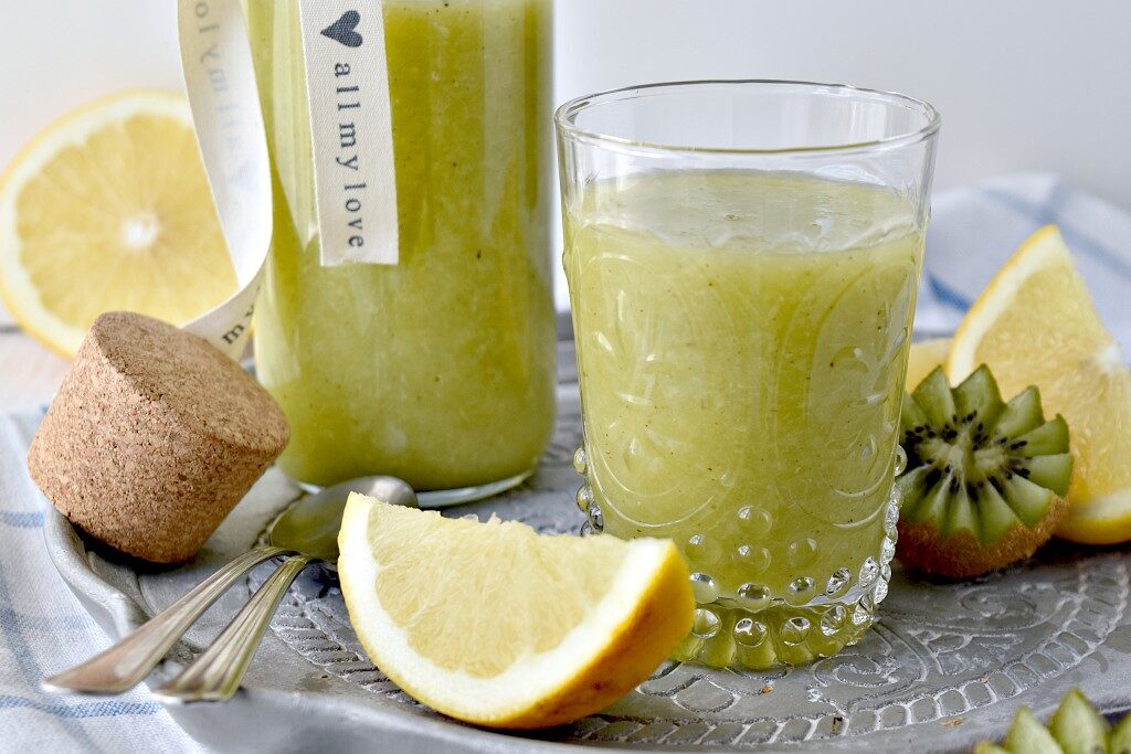 Estratto di kiwi e pompelmo, un super-succo!
