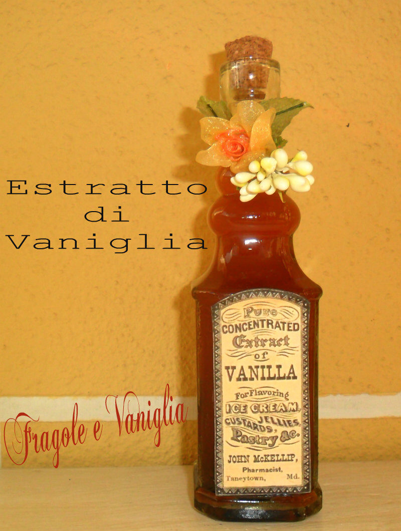Estratto di vaniglia fatto in casa