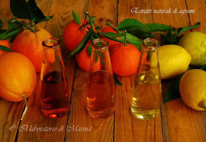 Estratto naturale di agrumi vari