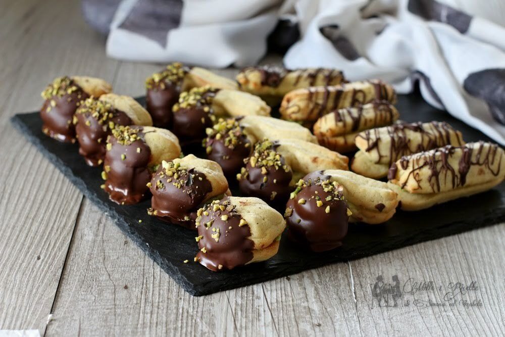 Excelsior con crema al pistacchio biscotti da te