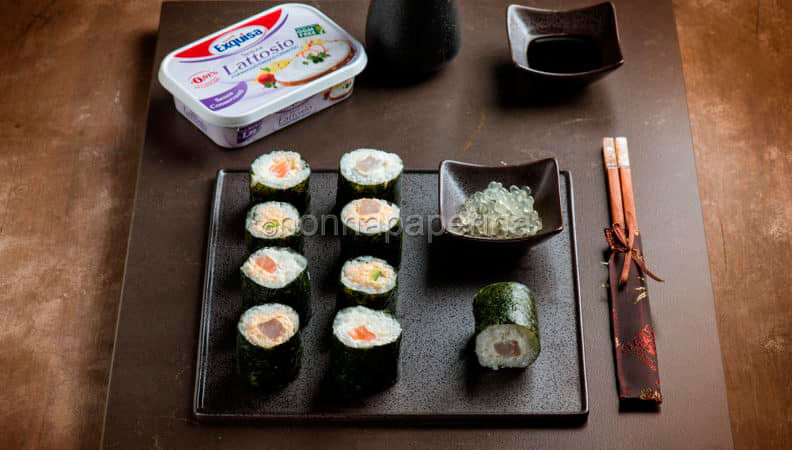 Exquisa maki: i rotolini senza lattosio tipici del giappone