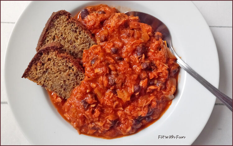 Fagioli alla messicana proteici e senza glutine