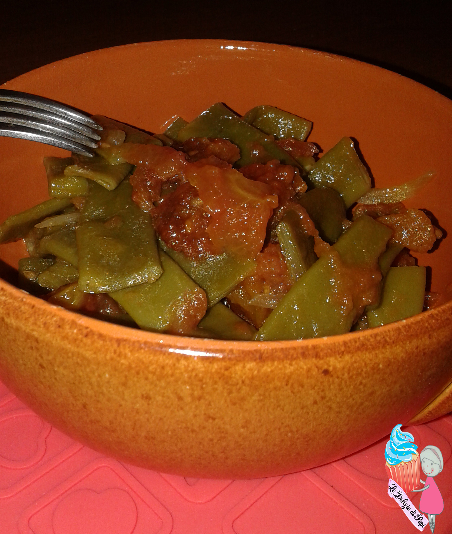 Fagioli corallo al pomodoro