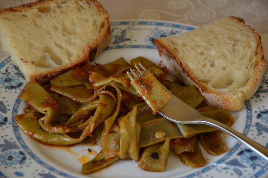 Fagioli corallo al pomodoro