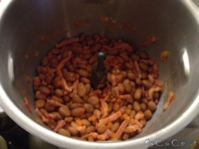 Fagioli e pancetta