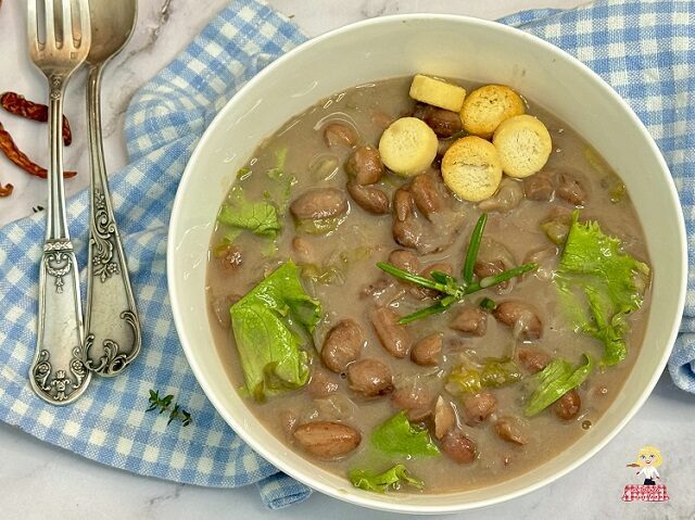 Fagioli e scarola