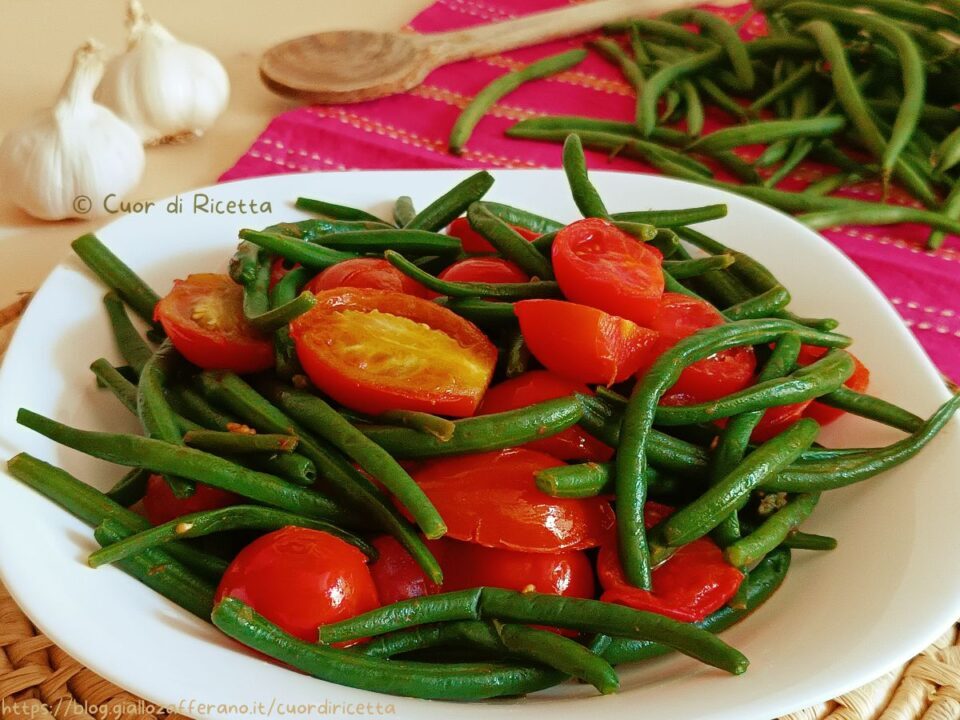 Fagiolini al pomodoro light