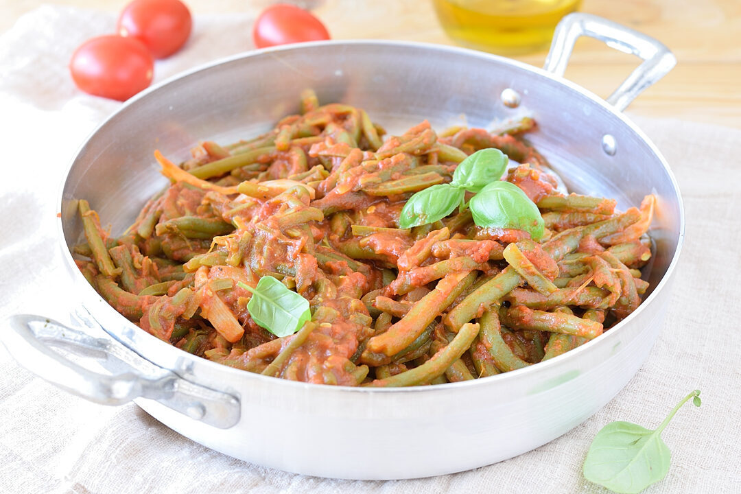 Fagiolini al Pomodoro – ricetta contorno