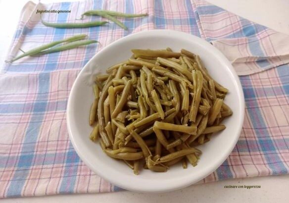 Fagiolini alla genovese