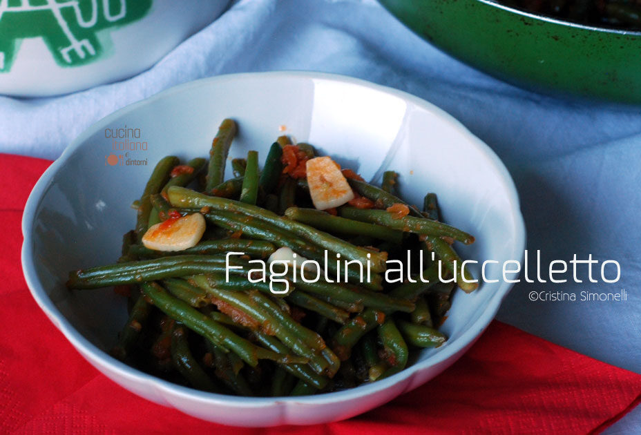 Fagiolini all’uccelletto, ricetta vegana