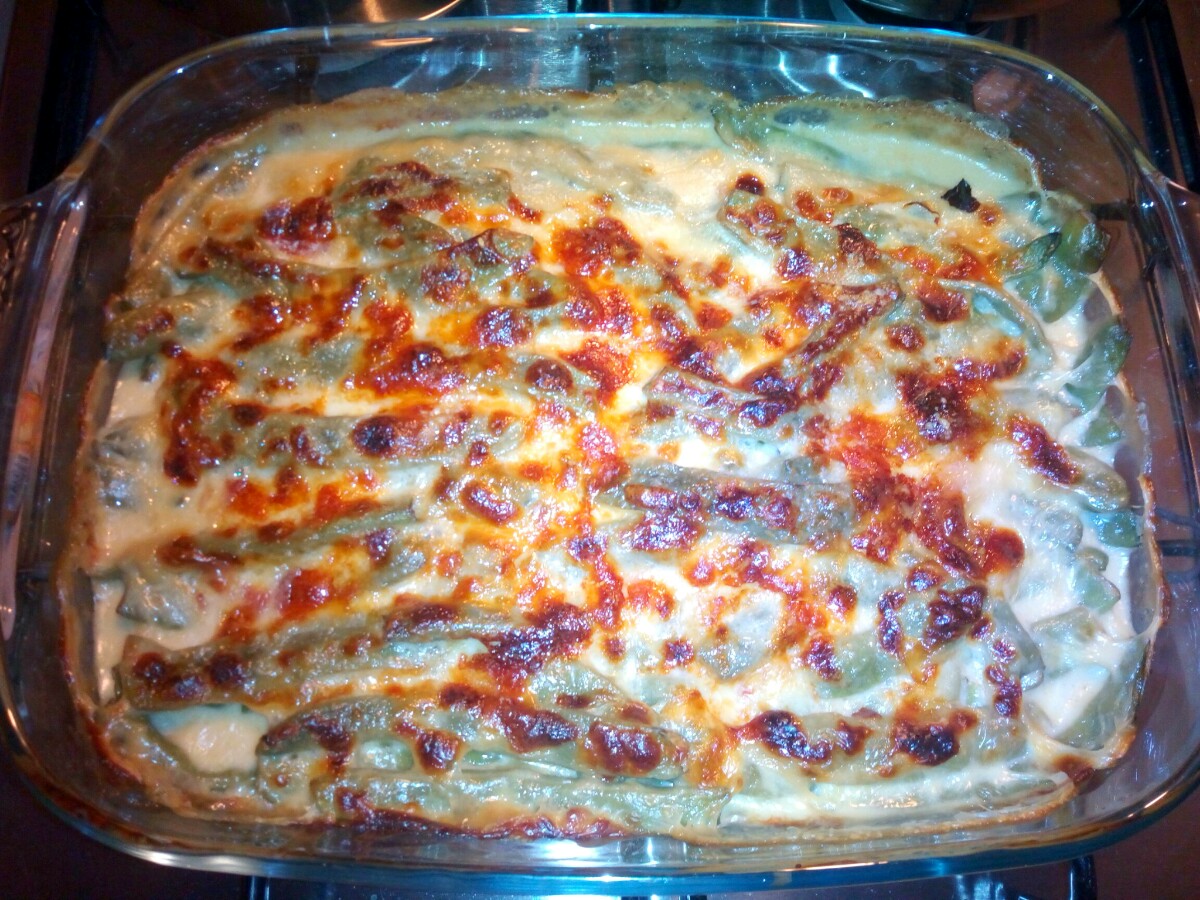 Fagiolini corallo gratinati