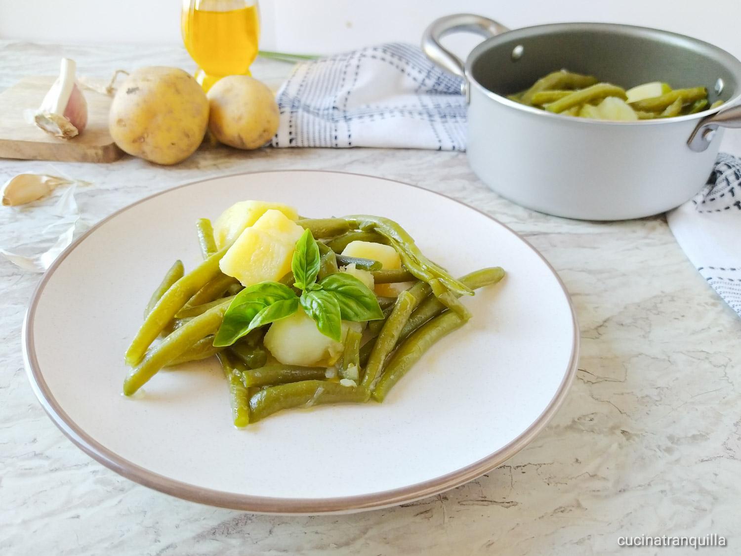 Fagiolini e patate