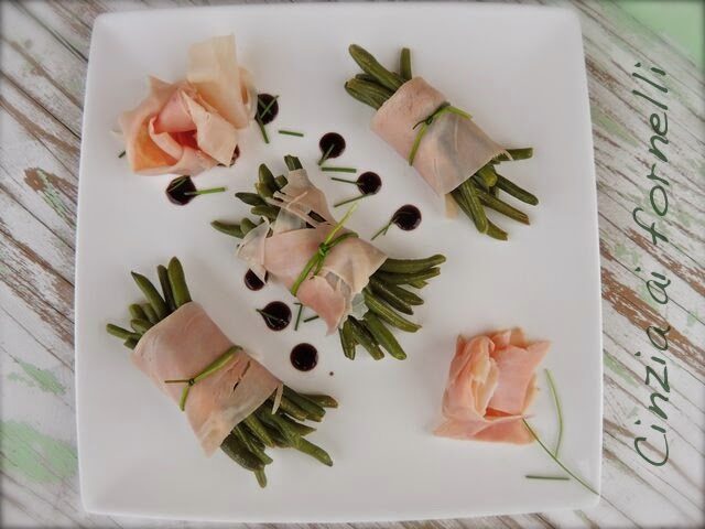 Fagiolini e prosciutto col Bimby