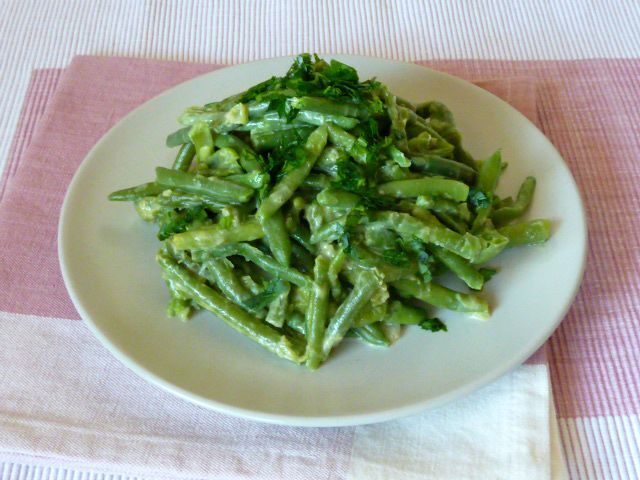 Fagiolini in fricassea