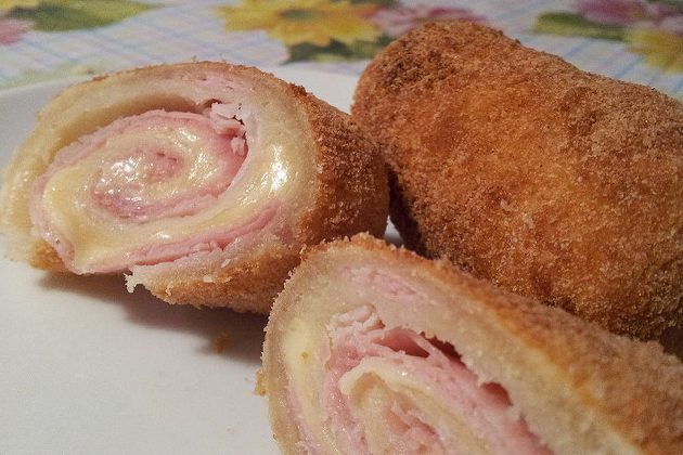 Fagottini al prosciutto e formaggio