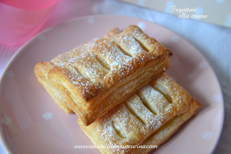 Fagottini alla crema