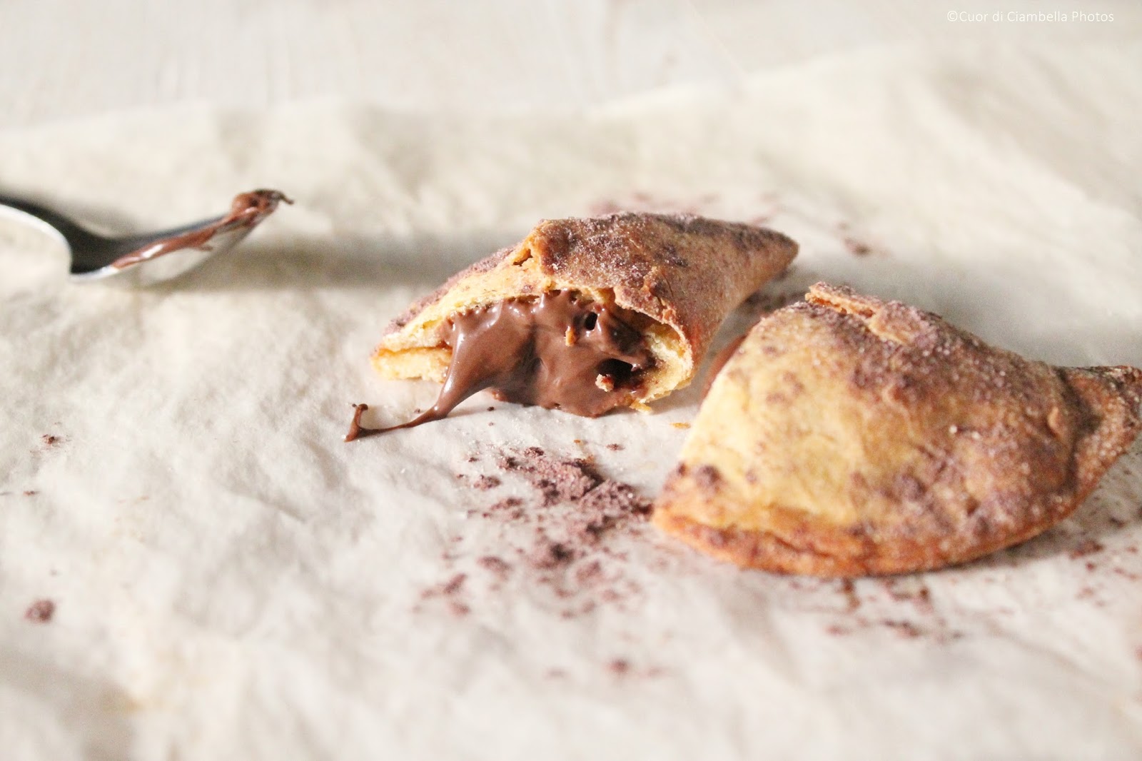 Fagottini cioccolatosi al kamut!!