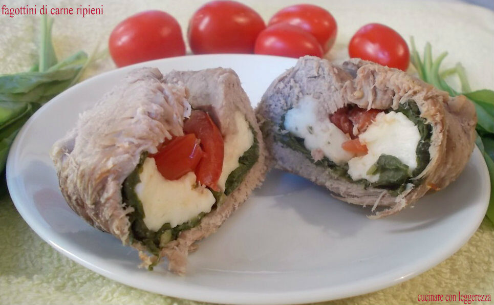 Fagottini di carne ripieni