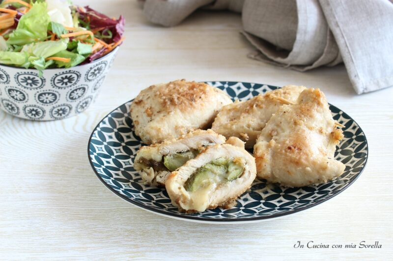 Fagottini di pollo alle zucchine