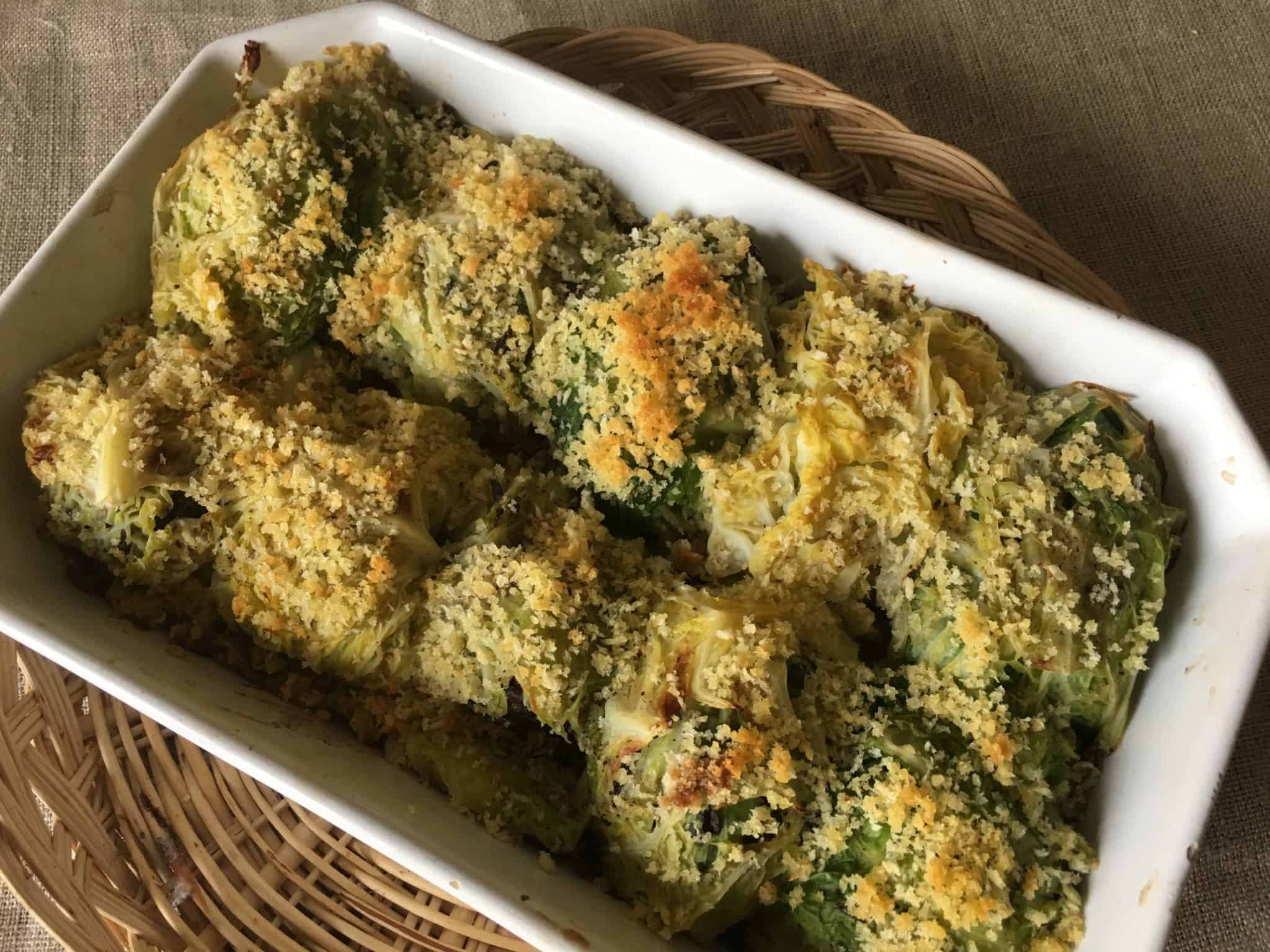 Fagottini di verza super light