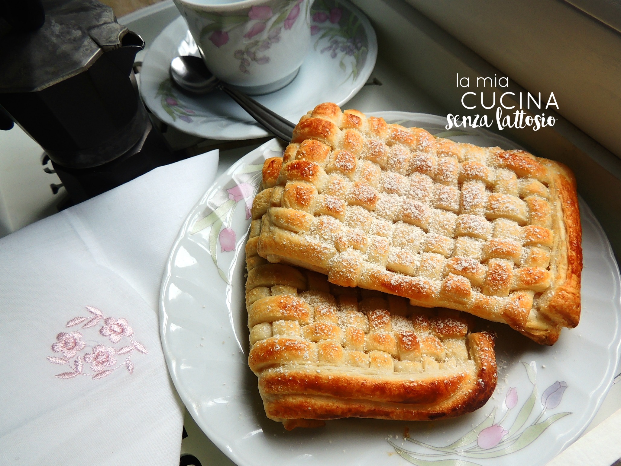 Fagottini dolci di pasta sfoglia – senza lattosio