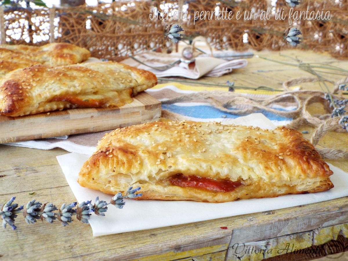 Fagottini rustici peperone e asiago