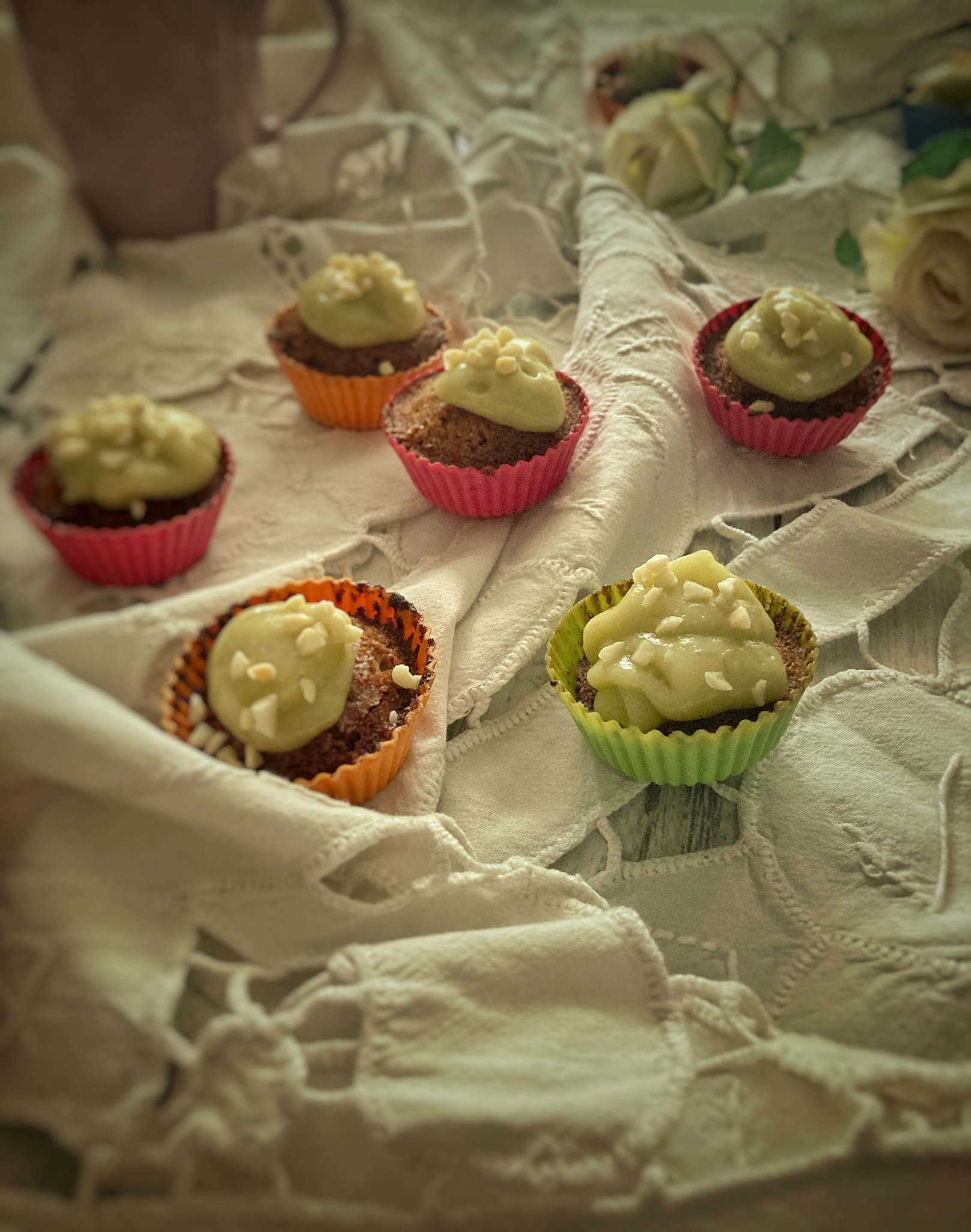 Fairy cakes con glassa di avocado (gran bretagna)