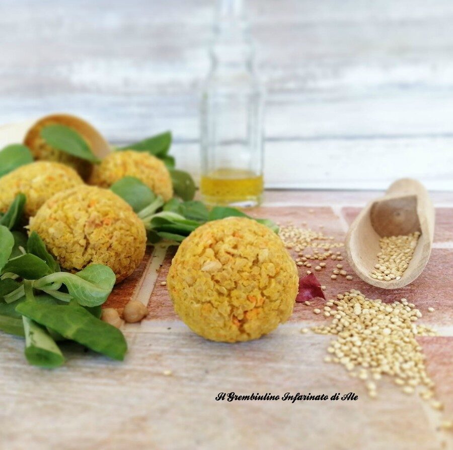 Falafel di quinoa