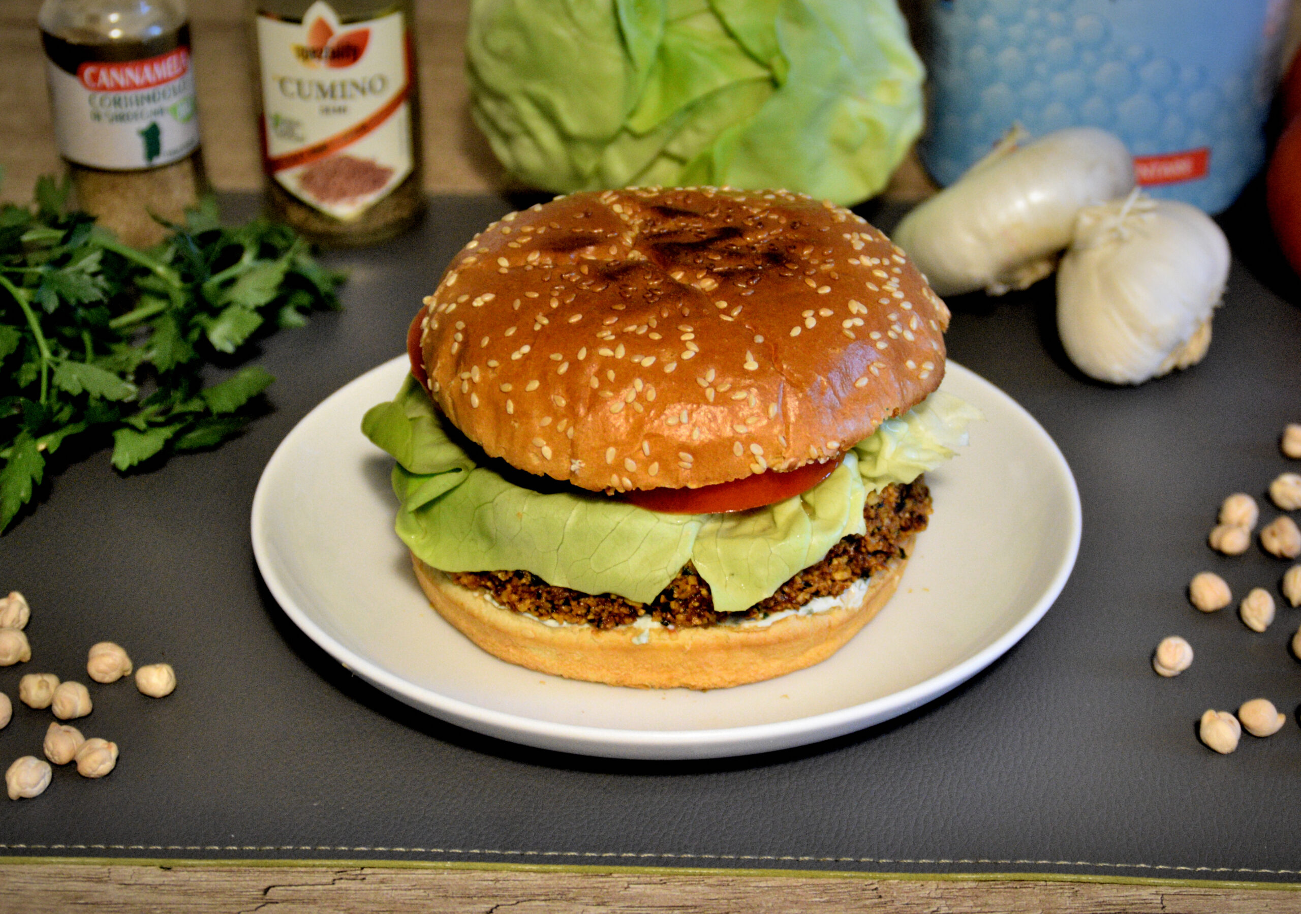 Falafel Hamburger ricetta: un panino che ti stupirà