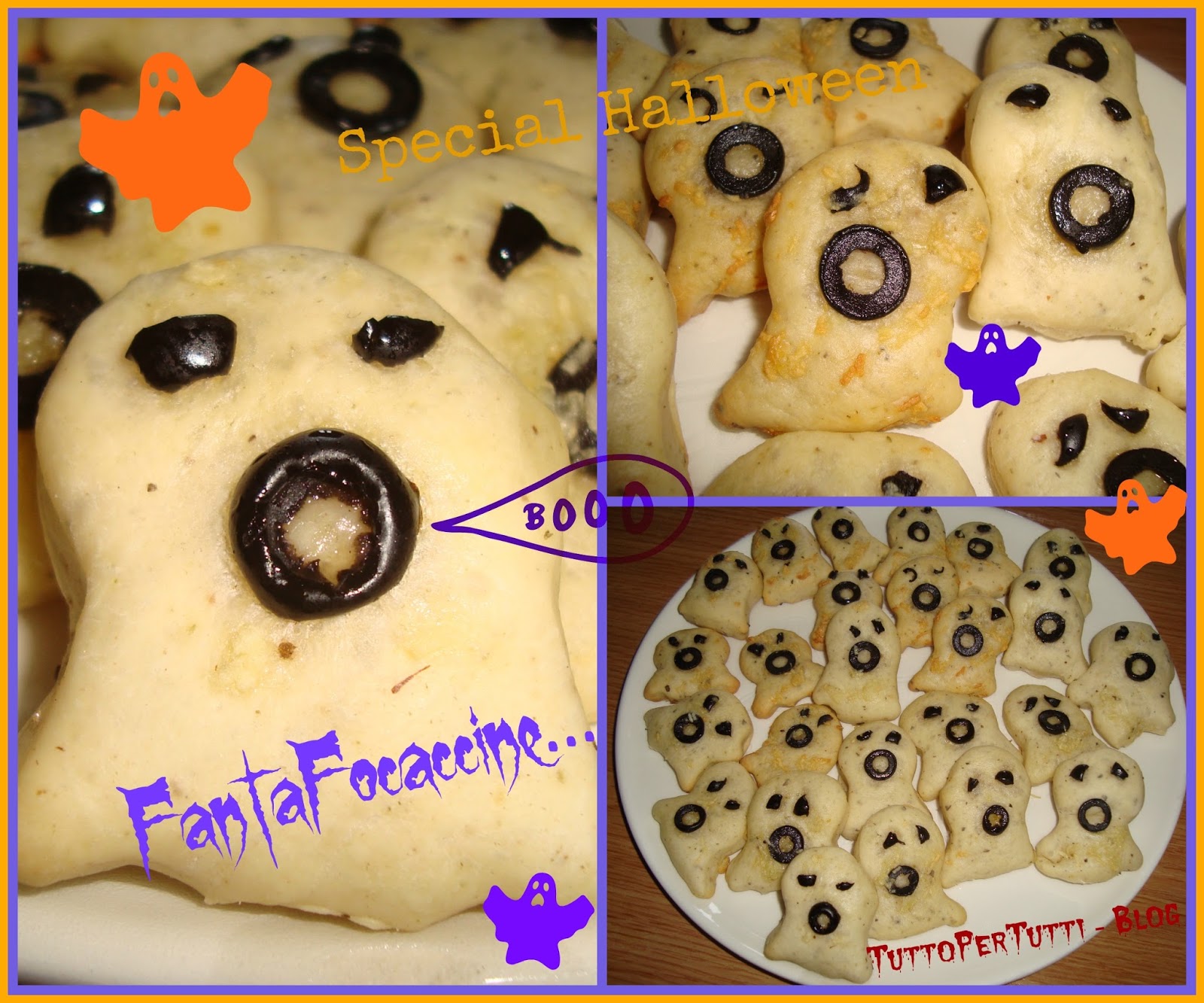 Fanta-focaccine – speciale halloween