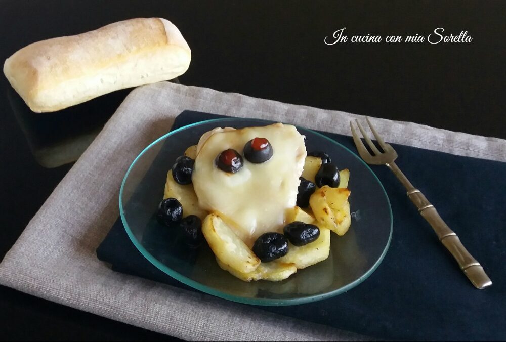Fantasmini di pollo di halloween