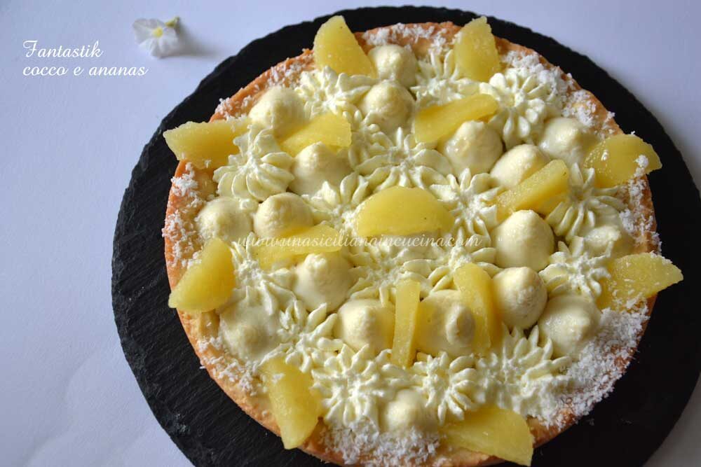 Fantastik namelaka cocco e mousse ananas