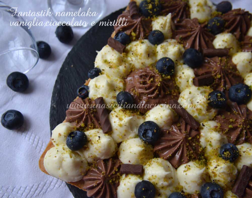 Fantastik torta namelaka vaniglia cioccolato