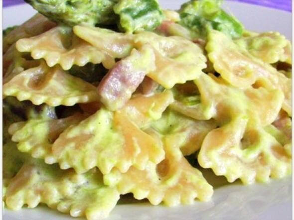 Farfalle agli asparagi