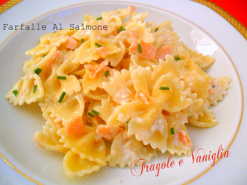 Farfalle al salmone