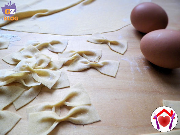 Farfalle all’uovo