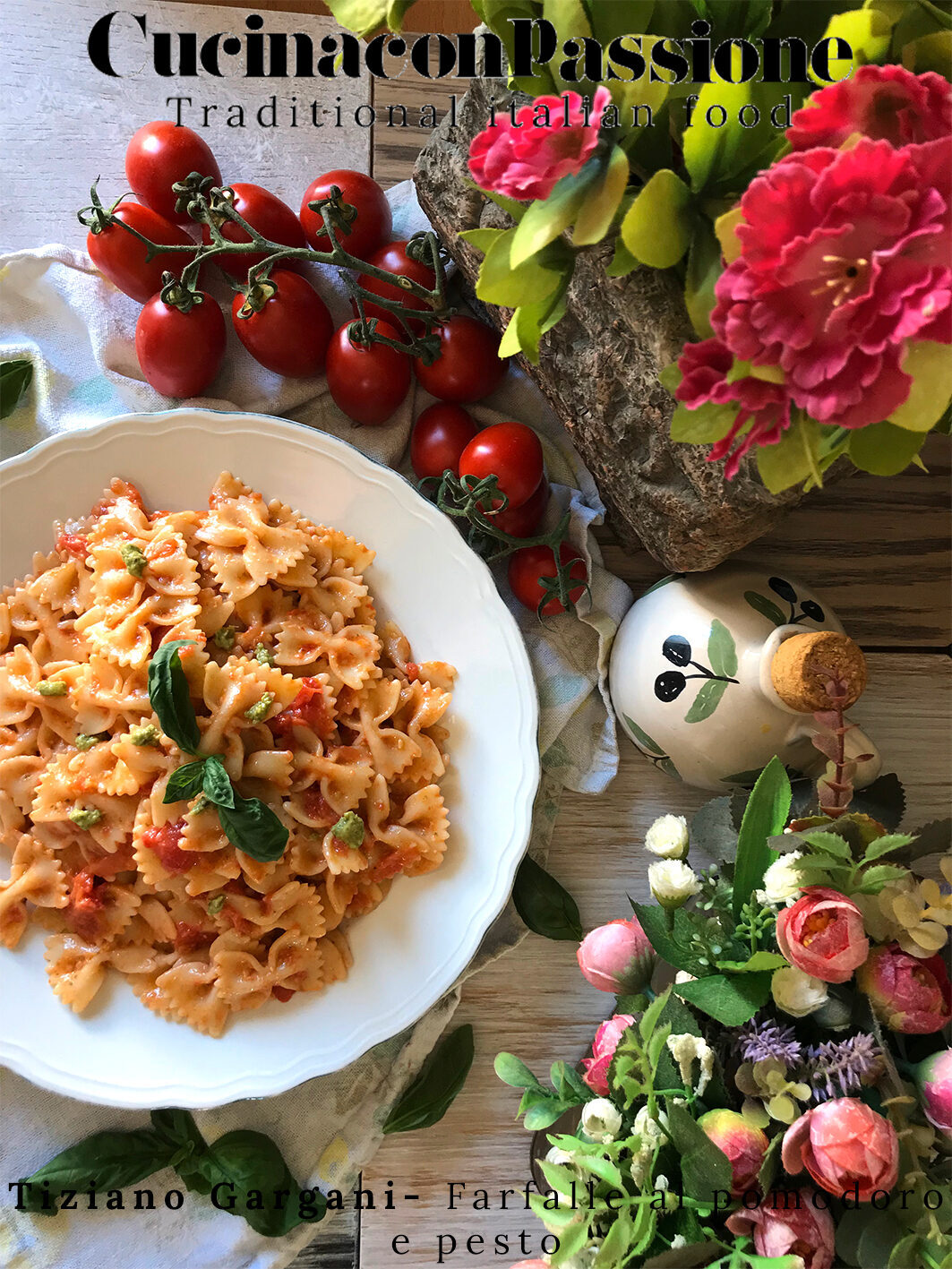 Farfalle dal sapore estivo