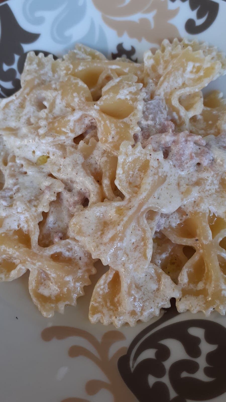 Farfalle salsiccia e ricotta