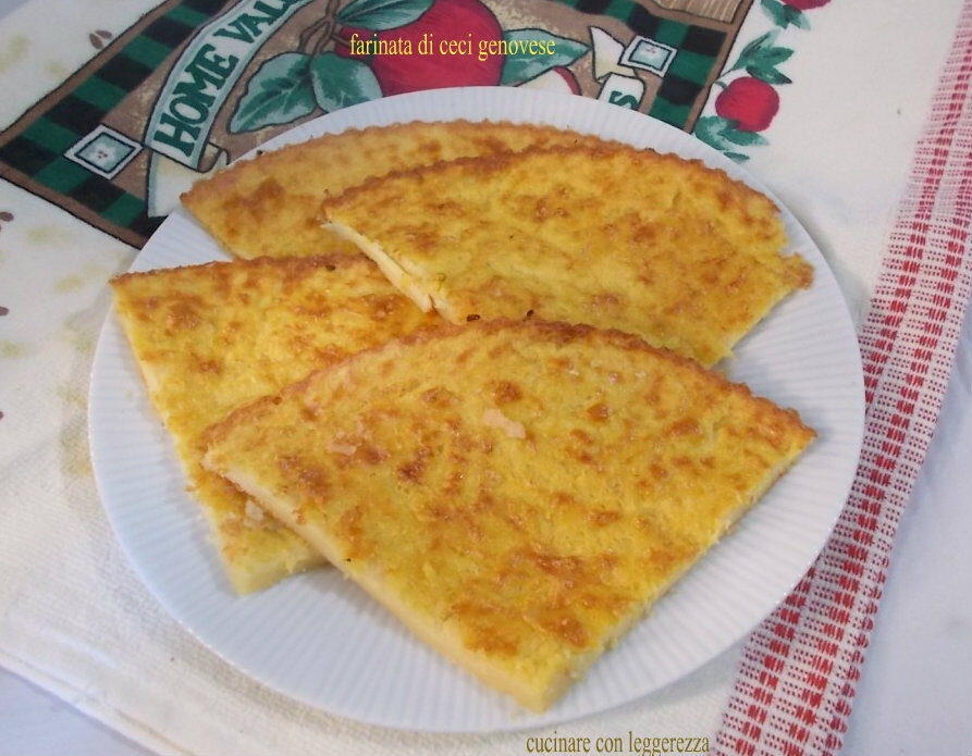 Farinata di ceci genovese