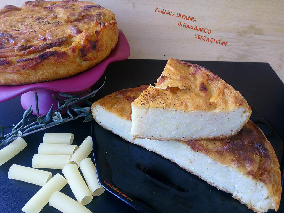 Farinata di farina di mais bianco