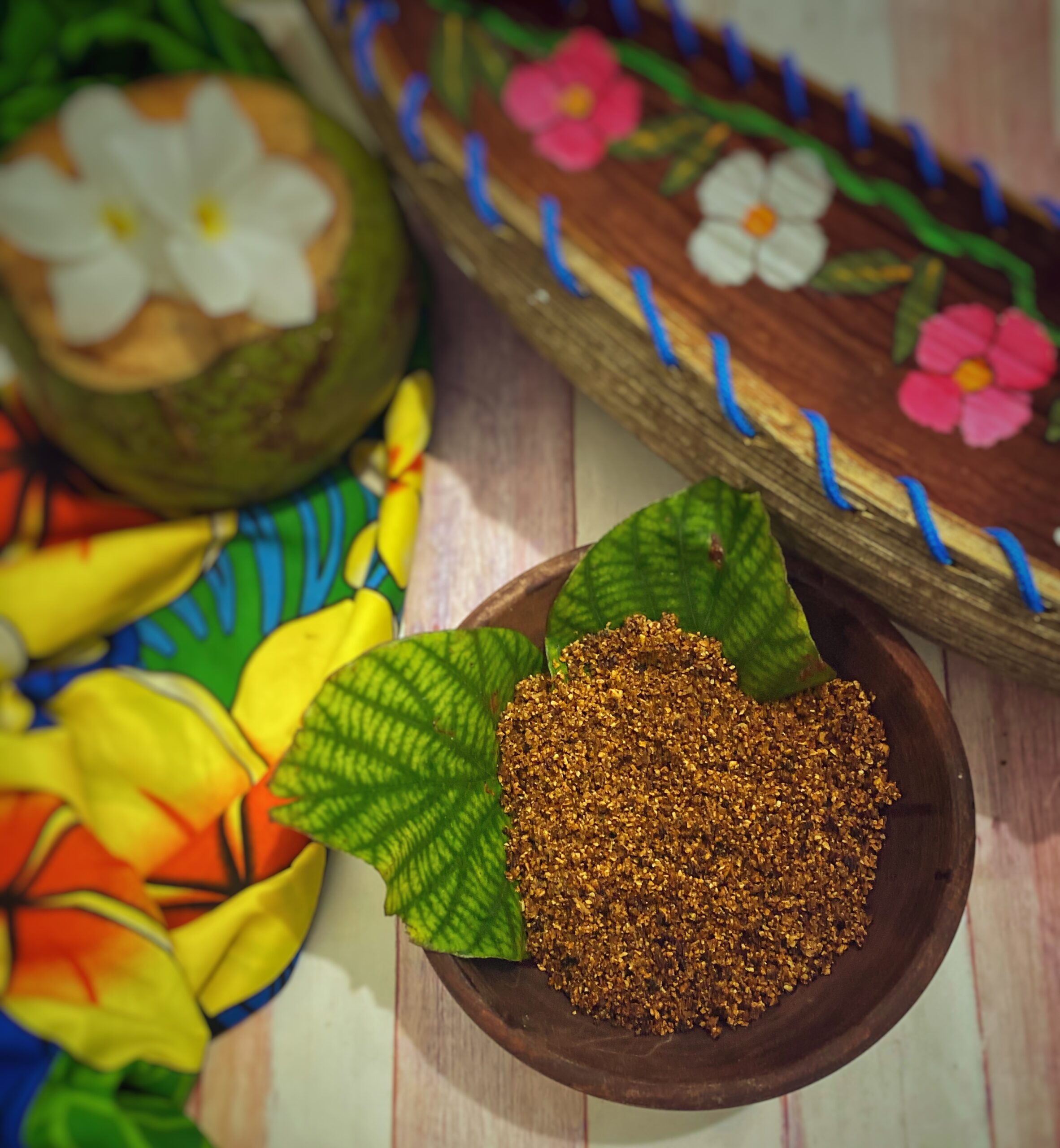 Farofa de amendoim e coco (brasile)