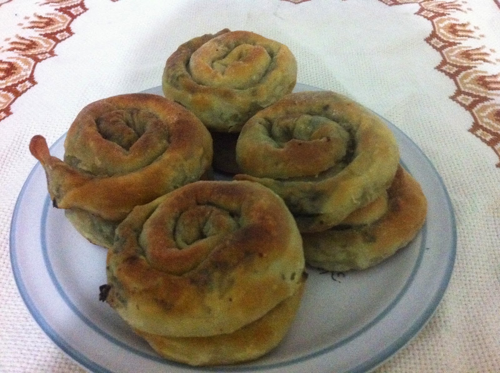 Fatayer con spinaci