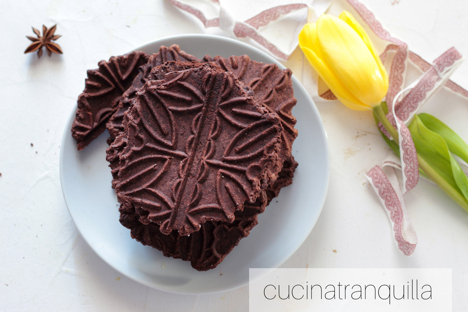 Ferratelle abruzzesi croccanti al cacao